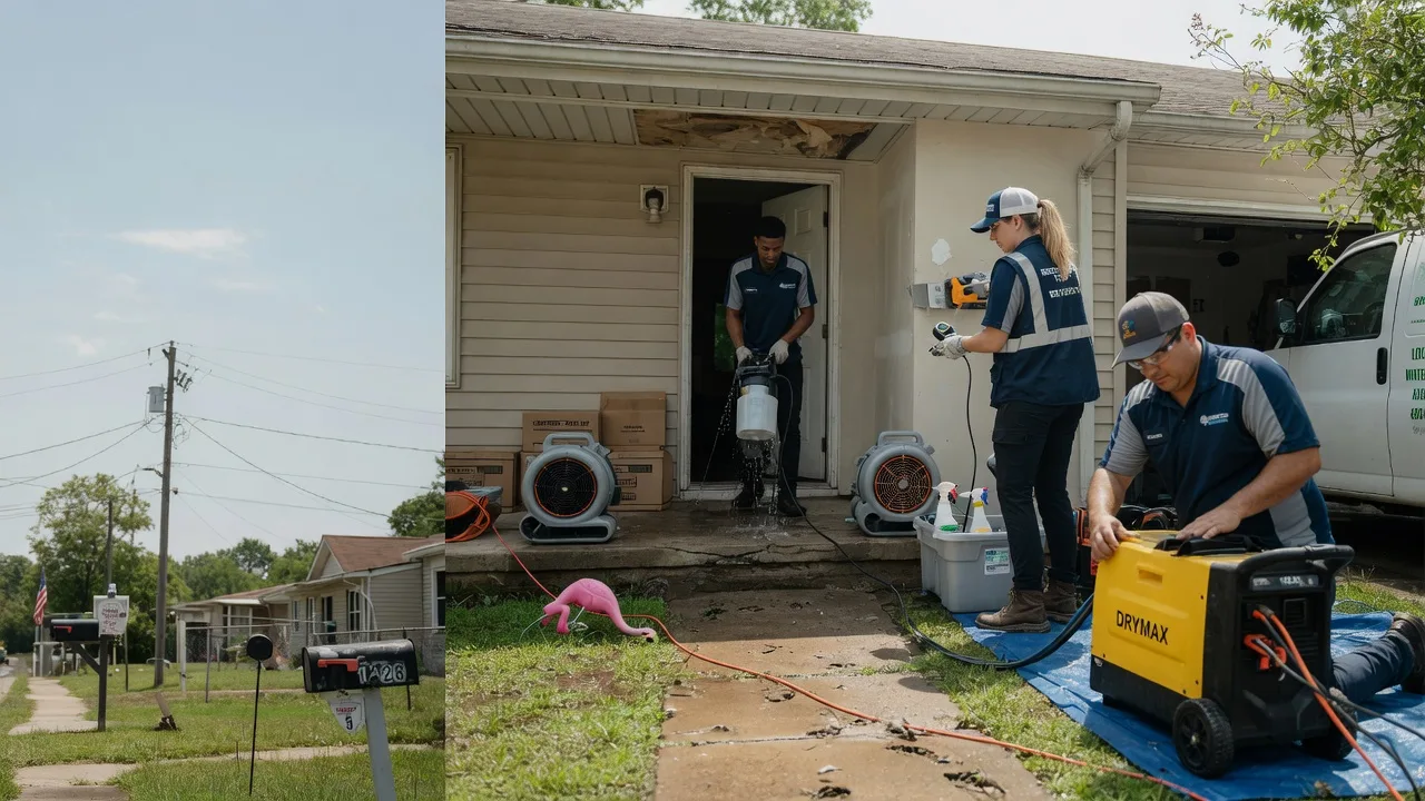 Storm Damage Water Removal in Ardmore, OK near me